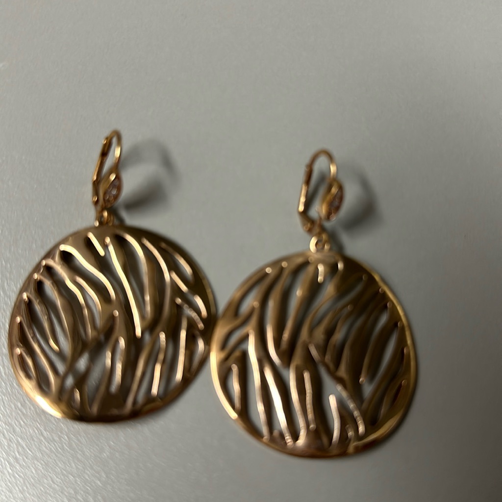 Rose Gold Lauren G Adams Earrings 45$